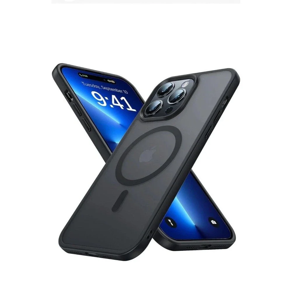 ESR iPhone 15 Pro Max Air Frost Case Mag Safe Shockproof Halolock Military Grade